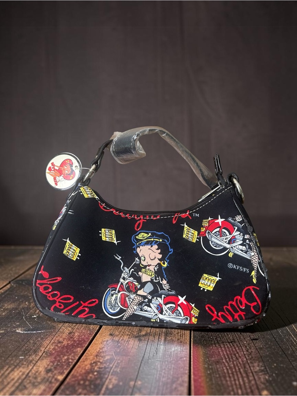 2007 Betty Boop Motorcycle Biker Shoulder Bag